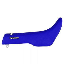 Enjoy Mfg 1989 KAWASAKI KDX 200 gripper seat cover   all BLUE standard #181 LOGO