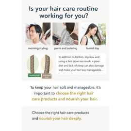 Plus eau Melty Treatment Refill – Deep Moisture & Smooth Care with Silk Essence, White Floral & Pear Scent, 11.8 fl oz (350ml), Made in Japan