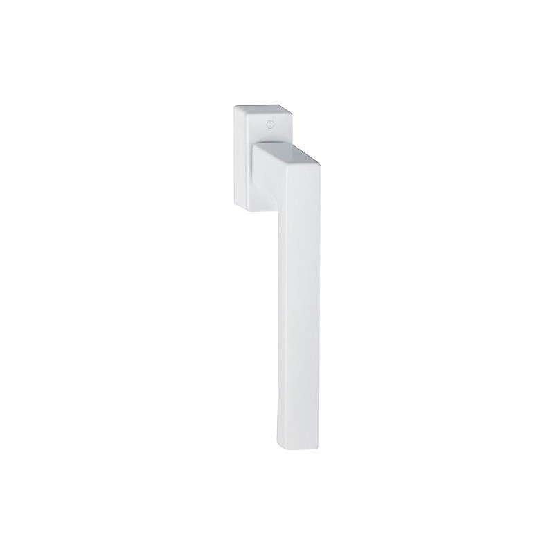 HOPPE 10790093 White Toulon Secustik Parallel Slide/tilt Handle, Aluminium, weiß