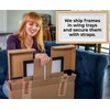 Poster Palooza 39x13 Frame Black Solid Wood Picture Frame |