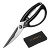 TSURUYA Titanium Kitchen Scissors, Heavy Duty Poultry Shears for Bones,