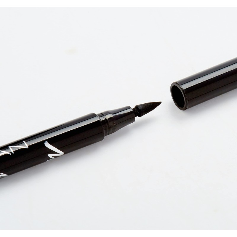 Manhattan Wonder Wing Eyeliner & Stamp, Black Stamp Eyeliner for