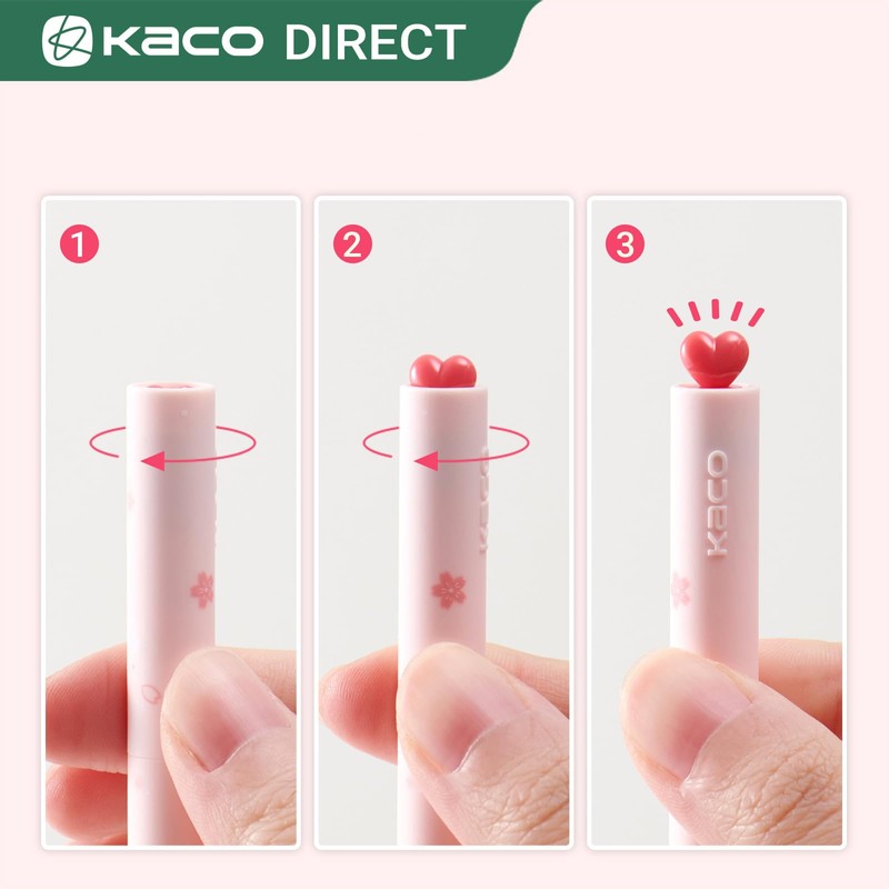 Kaco FIRST Gel Pens Cute Stationery, Pack of 2 Pieces