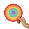 FISURA Round Folding Fan Original Folding Handheld Fan Foldable Frisbee