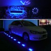 Honalia Blue Solar Dock Deck Driveway Lights Solar Powered 6