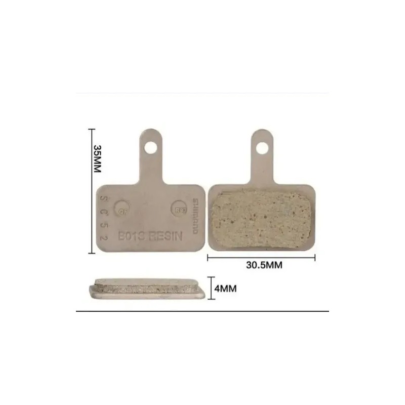 2 Pares Pastilha Freio Disco Bike