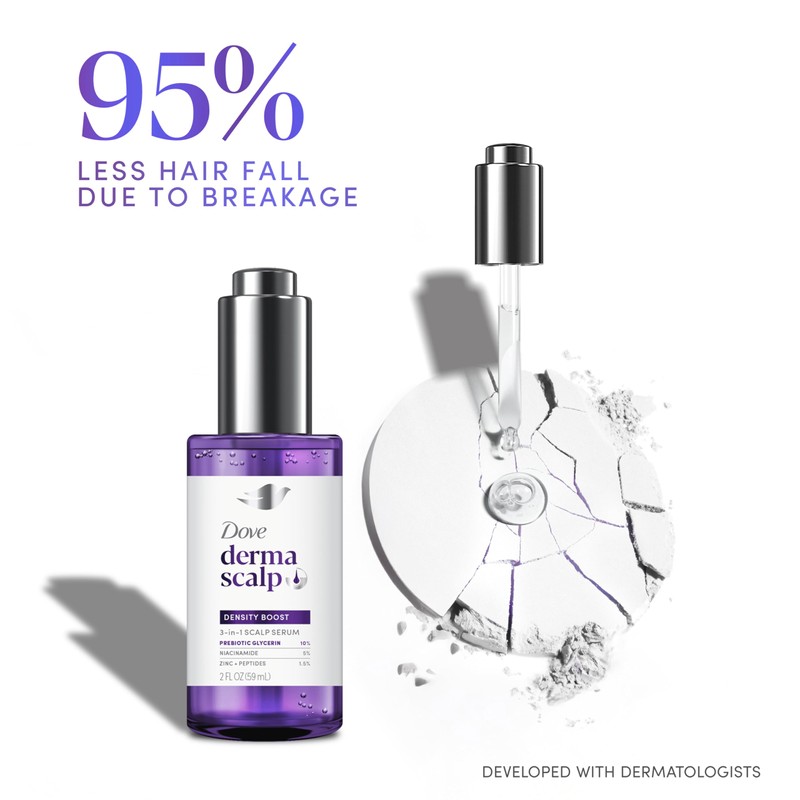 Dove Derma Scalp Density Boost 3-in-1 Scalp Serum 1 ct