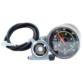 MOVKZACV Mechanical Speedometer for Bicycle, Universal Bike Cycling Odometer Waterproof Mechanical Speedometer