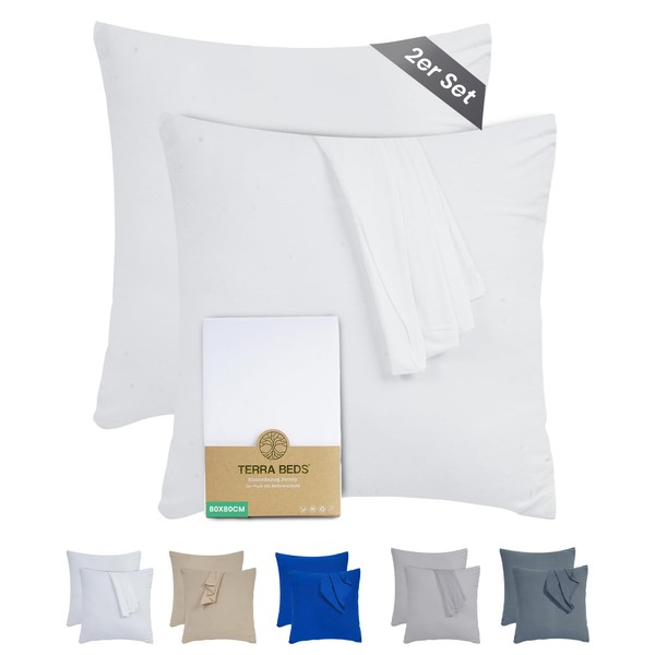 Terra Beds Cushion Cover 80 x 80 cm Cotton Jersey