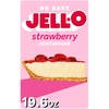Jell-O No Bake Strawberry Cheesecake Dessert Kit with Strawberry Topping(