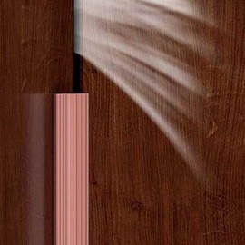Door Gap Seal Rubber Weatherstripping for Noise Reduction & Anti-Pinch Fire Door