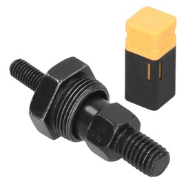 M5 Manual Nut Rivet Tool Replacement Mandrel for Hand Nut Rivet Gun, Replacement Mandrel for Rivet Nut ToolTips Head Hand Nuts Riveter Alloy Steel Mandrel and Nose Piece Riveter