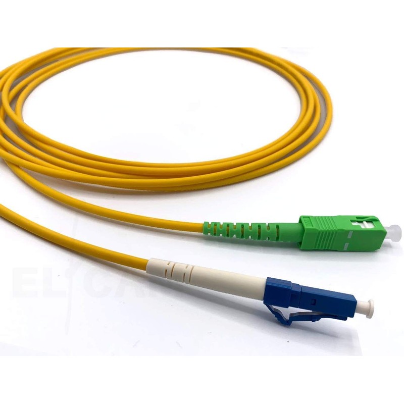 Elfcam - 30 m Fibre Optic Cable SC/APC to LC/UPC