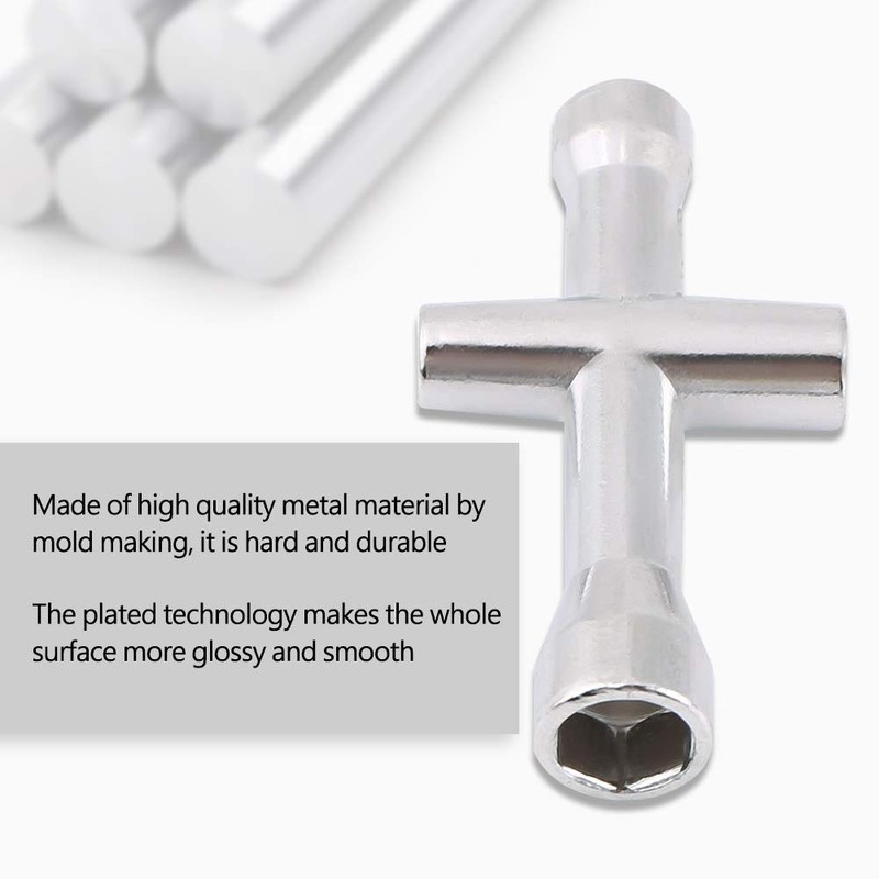 KIMISS M2 Spanner Cross Wrenches Metal Multifunctional Model Cross Wrenches
