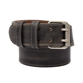 Menzo Waiter Belt Extra Wide Waiter Belt Genuine Leather Waiter Belt for Waiter's Wallets Women Men, black