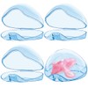 4 cajas para chupete (azul)