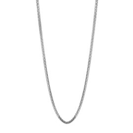 Lotus Style Necklace Silver LS1682-1/1 Stainless Steel Men's Jewellery JLS1682-1-1 Stainless Steel Necklace, Stainless Steel