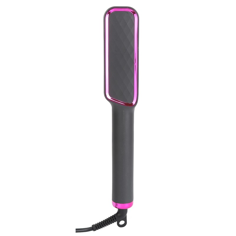 Hair Straightener Brush 3D Teeth Multi Temp Modes PTC Uniform