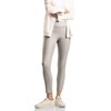 Street One Women's Leather Look Leggings, Stone Beige