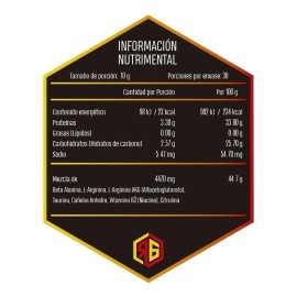 Suplemento Red Gold Oxid'o Clembu-nox Sabor Sandía De 300g X 30 Un