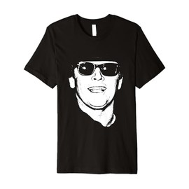 Jack Nicholson Retro Sunglasses Headshot Premium T-Shirt