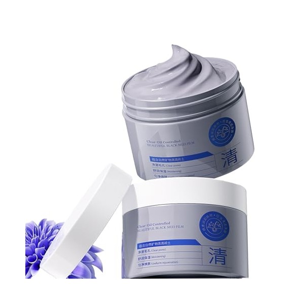 Mud Mask for Face - Deep Pore Cleansing & Detoxifying,