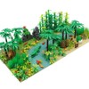 Feleph Jungle Trees Building Blocks Bricks with 2 Base Plates