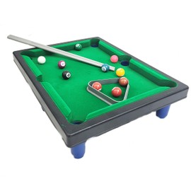 eBigValue Durable Mini Pool Table for Kids & Adults - Complete Set for Easy Play Anywhere