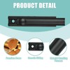 Moosyne 4 Inch Solid Brass Surface Bolt Black, Heavy Duty
