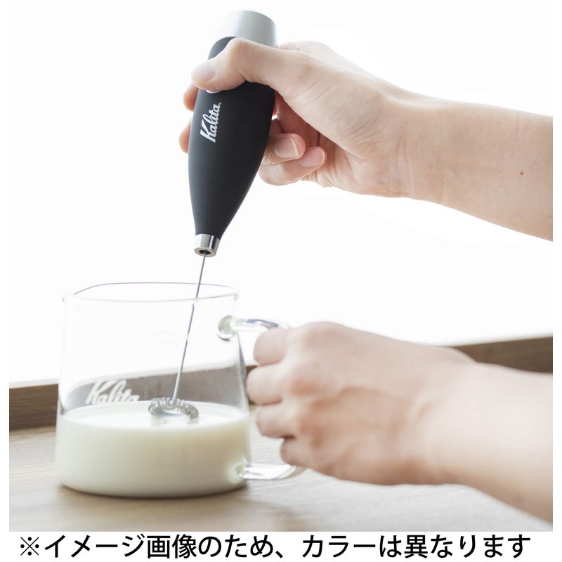 カリタ Kalita コーヒー ミルクフォーマー ふわふわミルクフローサー グリーン FM-100#64222