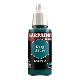 The Army Painter Teals & Turquoises Warpaints Fanatic 18ml Acrylic Paints (Deep Azure)
