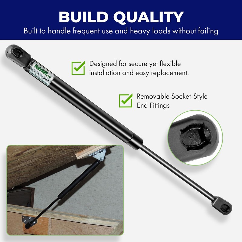 Hatchlift Products Gas Spring Strut 15" x 60 lb/264N –