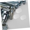 VILLFUL 150pcs Plastic Dowel Inserts for Cabinet Hinge Repair Threaded