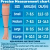 ABSOLUTE SUPPORT - Compression Stockings for Women with Open Toe