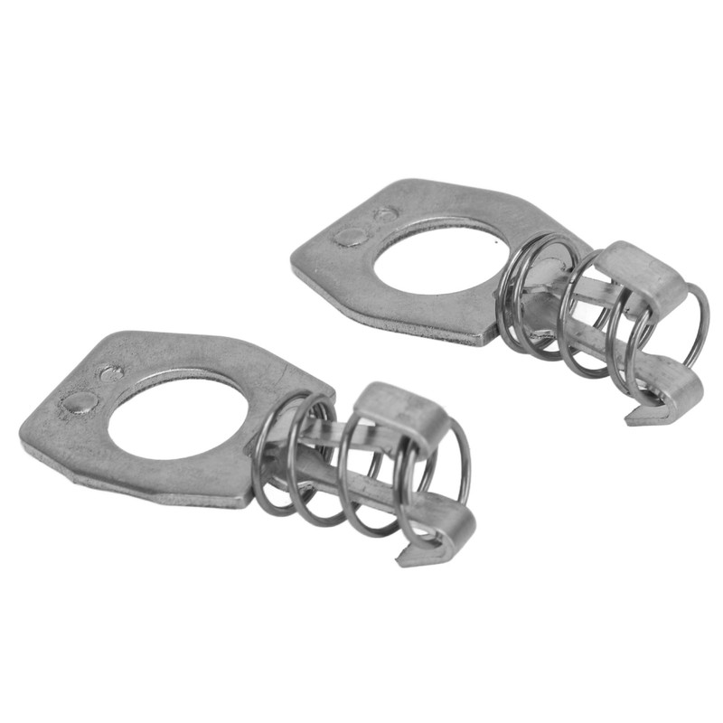 4 Pieces Water Heater Cam Lock Stainless Steel Door Cover