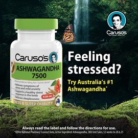 Caruso's Natural Health Ashwagandha 50 Tablets