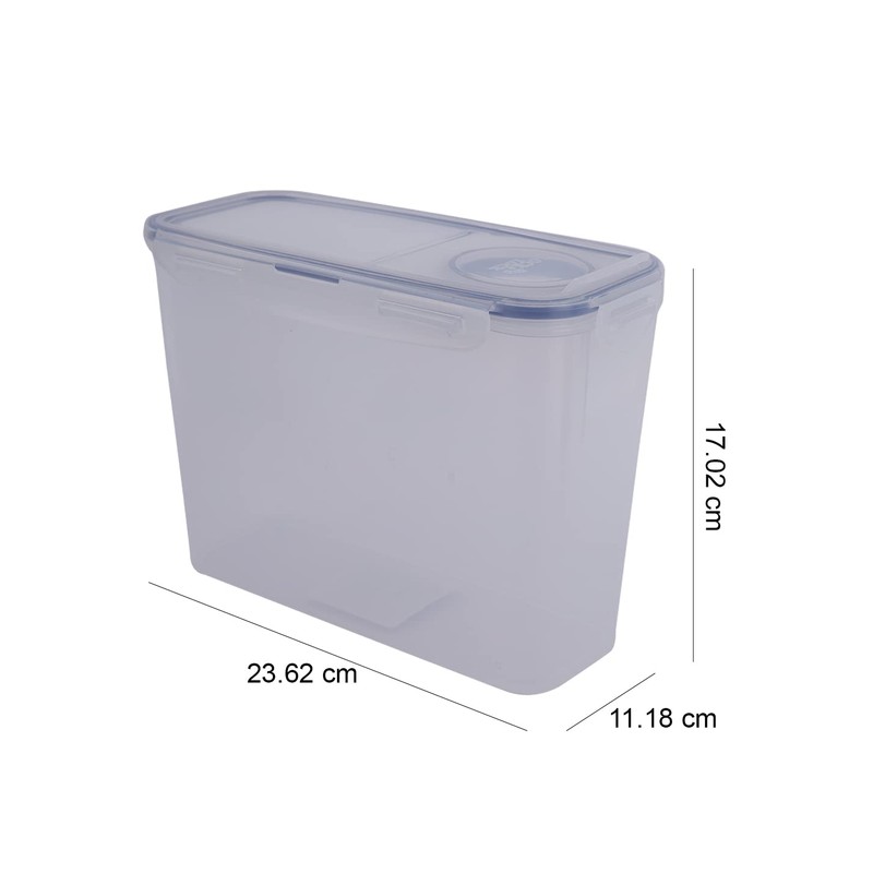 Lock & Lock Rectangular 2.4ltr With Flip Top Lid