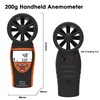 Handheld Vane Anemometer Air Flow Tester, Kethvoz Digital Wind Speed