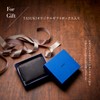 TASUKI Men's Bi-fold Wallet, Middle Size, Genuine Leather, Made in
