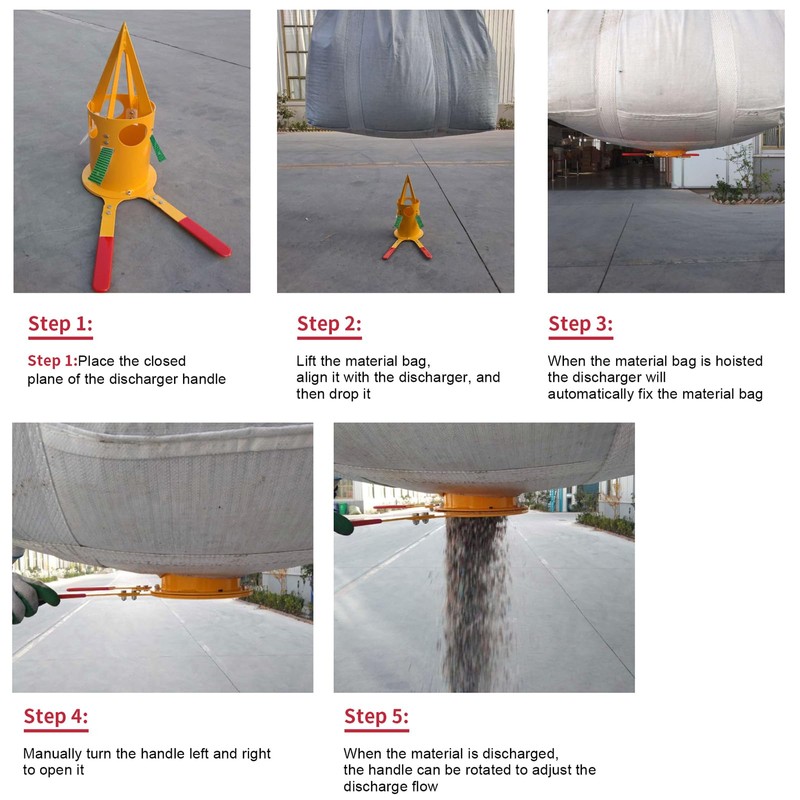 Reinforcement Big Bag Dispenser | Bulk Bag Unloader for Animal