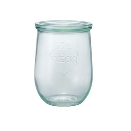 Germany/WECK WECK | Tulip Shape WE-745 33.8 fl oz (1,000 ml), Storage Container, Glass Canister, Kitchen Utensils, Kitchen Goods