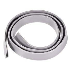 uxcell Edge Trim U Seal Extrusion, Silicone Gray U Channel Edge Protector Sheet Fits 1/8-13/64inch Edge 1M/3.28Ft Length