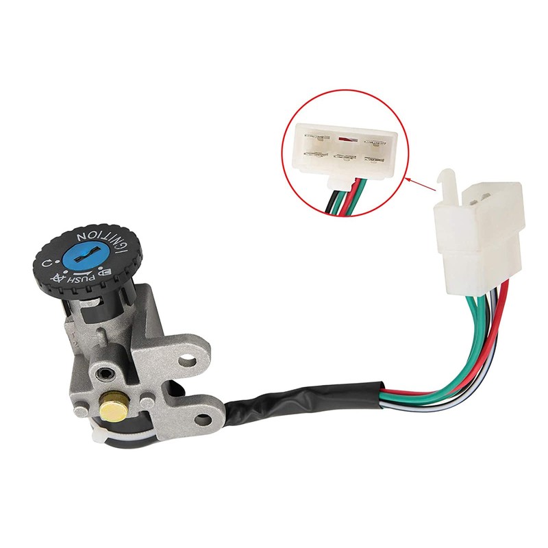 GY6 50cc Ignition Switch Key Lock Gas Tank Cap Set