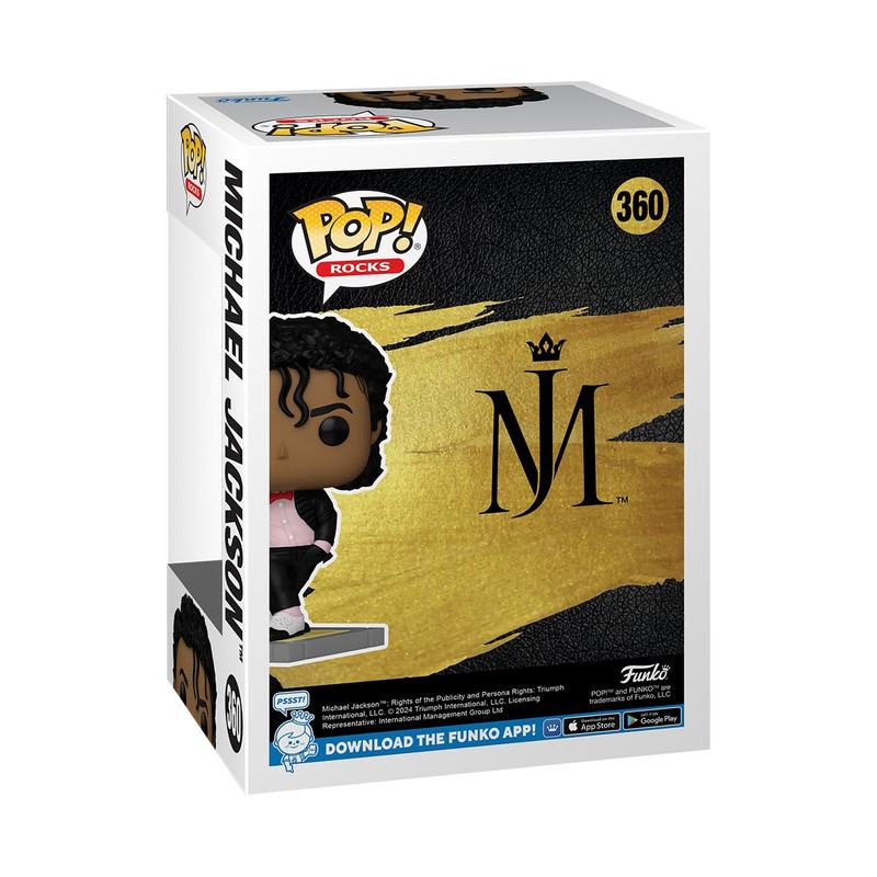 Funko POP! Rocks: Michael Jackson - (Billie Jean) - Collectable