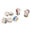 9 Rolls Japanese Paper Tape Set Hand Drawn Wide Tape