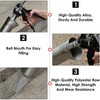 YIPONYT Mortar Grout Gun, Stainless Steel Hand Caulking Gun Cement