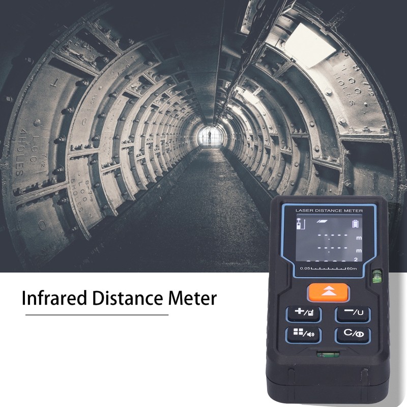 S60 Laser Rangefinder with Backlight Handheld Electronic Infrared Distance Meter