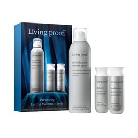 Living proof Living Proof Presenting Lasting Volume + Style Holiday Kit -Travel Size Full Shampoo & Conditioner, and Full Size Dry Volume & Texture Spray ($70 value)