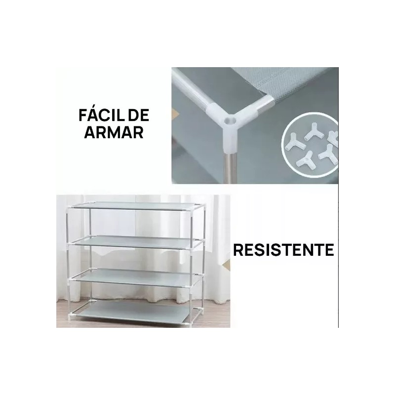 Importeek Zapatera Organizador Zapatos Rack Closet 7 Niveles 21 Pares