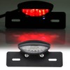 Motorcycle LED Rear Brake Tail Light Stop License Plate Lights
